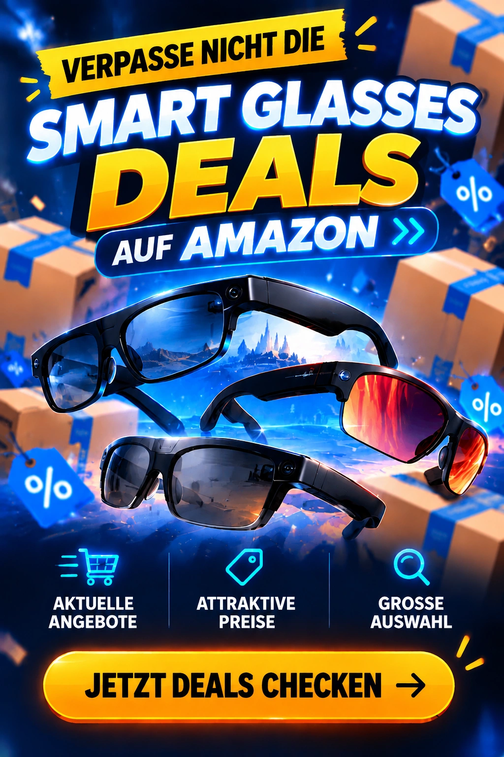 Smart Glasses Deals auf Amazon prüfen (Werbung)