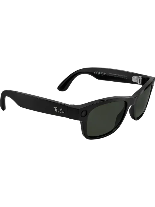 KI-Brille Ray-Ban Meta — Kamera und Sprachassistent in klassischer Fassung