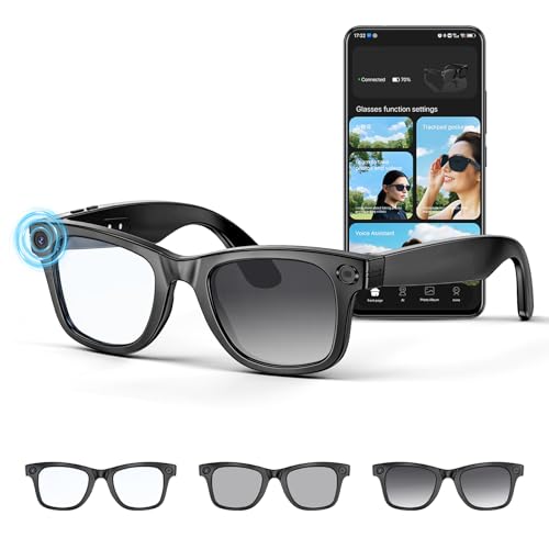 Demabon AI Smart Glasses — Kamerabrille mit 8MP, 4K, IP67 wasserdicht unter 100 Euro