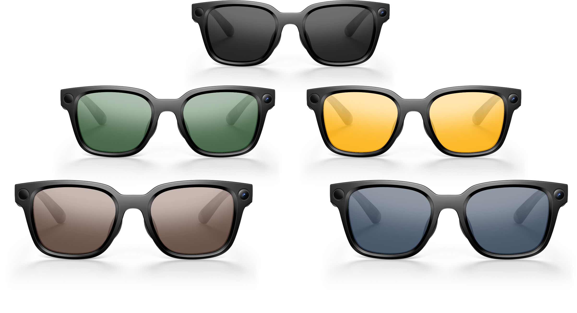 Rokid AI Glasses Style — verschiedene Gläser- und Rahmenoptionen