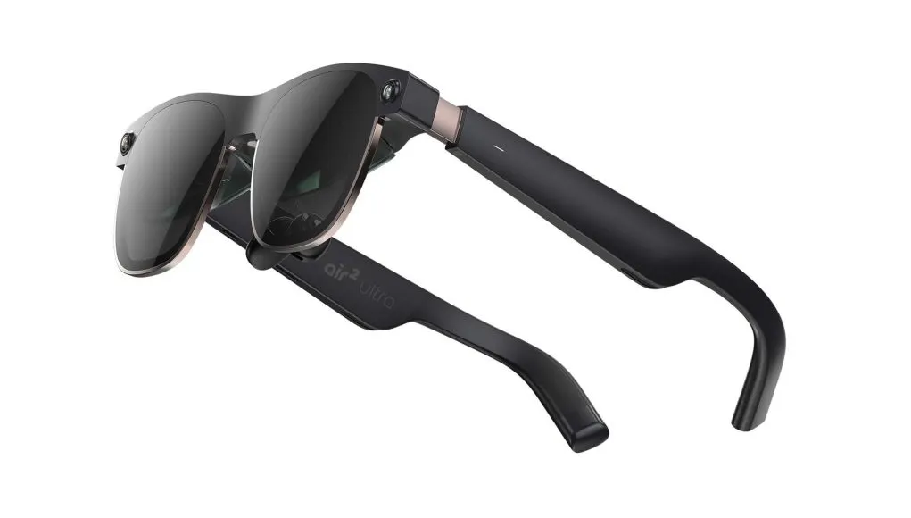 Nreal Air XR-Brille; Nreal ist die Vorgängermarke von XREAL (Rebranding) — dasselbe Produktsegment wie XREAL Air 2. CC BY-SA 4.0, Wikimedia Commons.